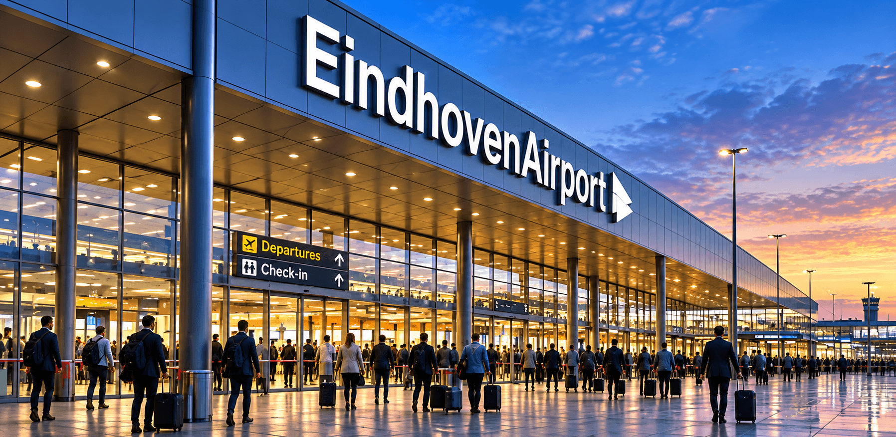 Taxi bij Rotterdam The Hague Airport